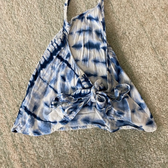Blue tie die billabong halter - Picture 3 of 4